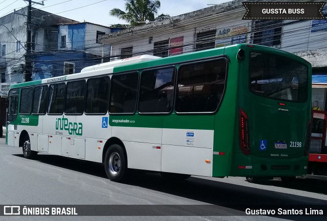 OT Trans - Ótima Salvador Transportes 21198 na cidade de Salvador, Bahia, Brasil, por Gustavo Santos Lima. ID da foto: 12058065.