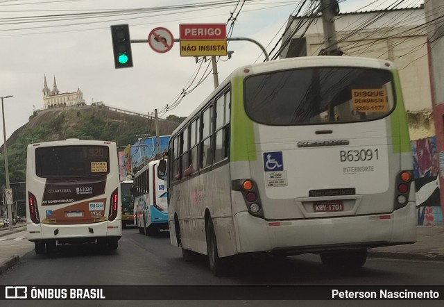Erig Transportes > Gire Transportes B63091 na cidade de Rio de Janeiro, Rio de Janeiro, Brasil, por Peterson Nascimento. ID da foto: 12057447.