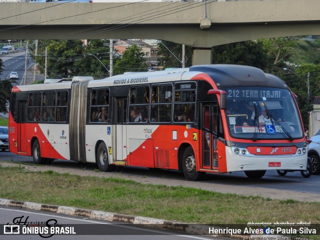 Itajaí Transportes Coletivos 2017 na cidade de Campinas, São Paulo, Brasil, por Henrique Alves de Paula Silva. ID da foto: 12057853.