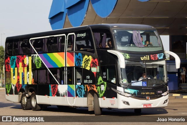 UTIL - União Transporte Interestadual de Luxo 11933 na cidade de Palmas, Tocantins, Brasil, por Joao Honorio. ID da foto: 12056166.