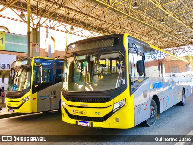 City Transporte Urbano Intermodal Sorocaba 2798 na cidade de Sorocaba, São Paulo, Brasil, por Guilherme Justo. ID da foto: 12058092.