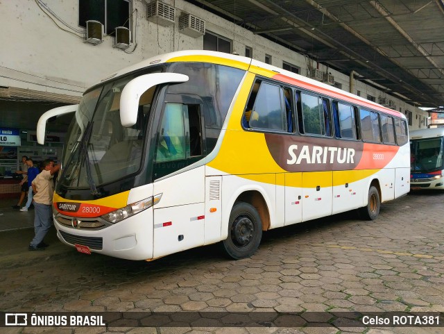 Saritur - Santa Rita Transporte Urbano e Rodoviário 28000 na cidade de Ipatinga, Minas Gerais, Brasil, por Celso ROTA381. ID da foto: 12056621.