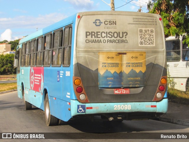 Autotrans > Turilessa 25098 na cidade de Contagem, Minas Gerais, Brasil, por Renato Brito. ID da foto: 12055899.