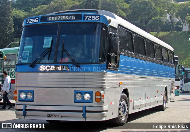 Ônibus Particulares 7256 na cidade de São Paulo, São Paulo, Brasil, por Felipe Rhis Elias. ID da foto: 12057632.