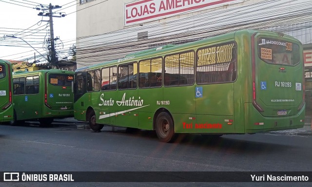 Transportes Santo Antônio RJ 161.193 na cidade de Duque de Caxias, Rio de Janeiro, Brasil, por Yuri Nascimento. ID da foto: 12057357.