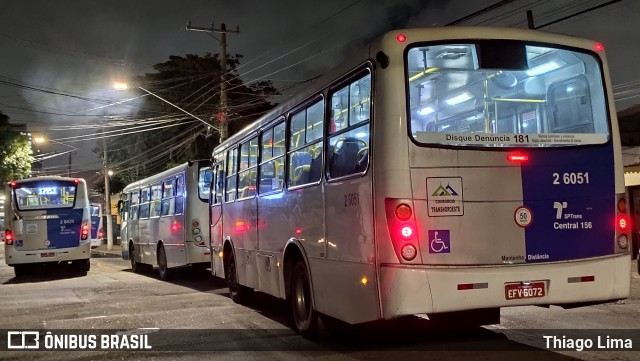 Transcooper > Norte Buss 2 6051 na cidade de São Paulo, São Paulo, Brasil, por Thiago Lima. ID da foto: 12056907.