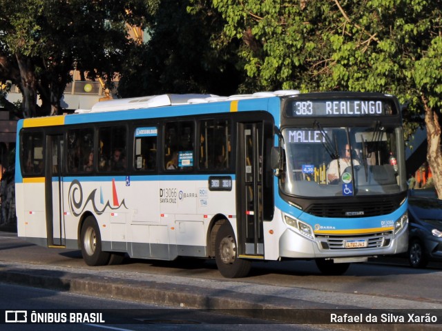 Transportes Barra D13066 na cidade de Rio de Janeiro, Rio de Janeiro, Brasil, por Rafael da Silva Xarão. ID da foto: 12057346.