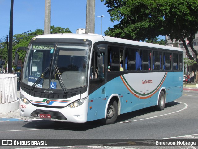 TBS - Travel Bus Service > Transnacional Fretamento 07237 na cidade de João Pessoa, Paraíba, Brasil, por Emerson Nobrega. ID da foto: 12057187.