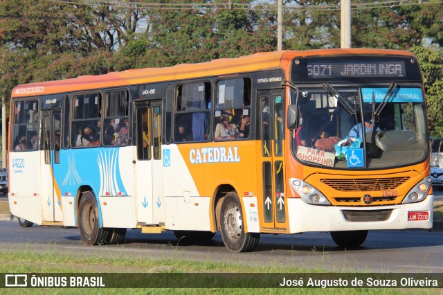Advance Catedral Transportes 14220 na cidade de Brasília, Distrito Federal, Brasil, por José Augusto de Souza Oliveira. ID da foto: 12057240.