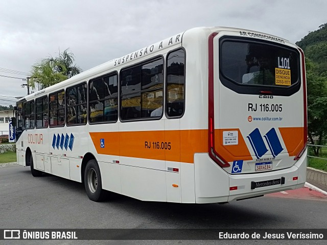 Colitur Transportes Rodoviários RJ 116.005 na cidade de Angra dos Reis, Rio de Janeiro, Brasil, por Eduardo de Jesus Veríssimo. ID da foto: 12056589.