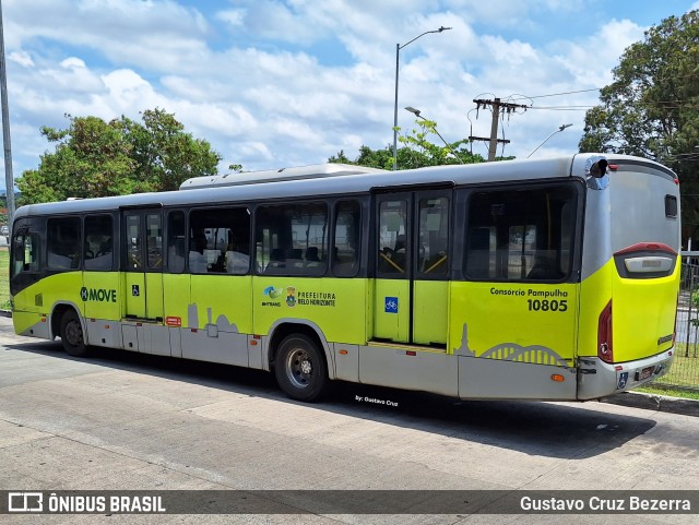 São Dimas Transportes 10805 na cidade de Belo Horizonte, Minas Gerais, Brasil, por Gustavo Cruz Bezerra. ID da foto: 12057199.