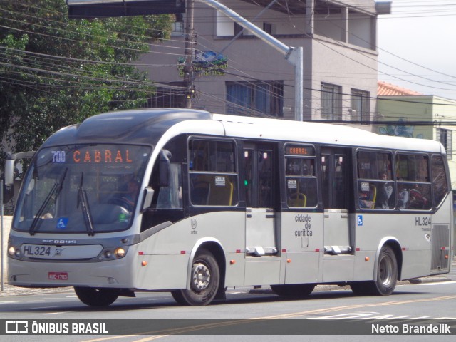 Auto Viação Redentor HL324 na cidade de Curitiba, Paraná, Brasil, por Netto Brandelik. ID da foto: 12057517.