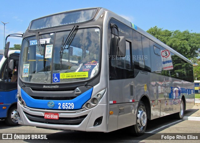 Transcooper > Norte Buss 2 6529 na cidade de São Paulo, São Paulo, Brasil, por Felipe Rhis Elias. ID da foto: 12057804.