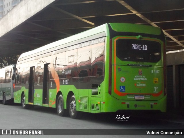 TRANSPPASS - Transporte de Passageiros 8 1197 na cidade de São Paulo, São Paulo, Brasil, por Valnei Conceição. ID da foto: 12056477.