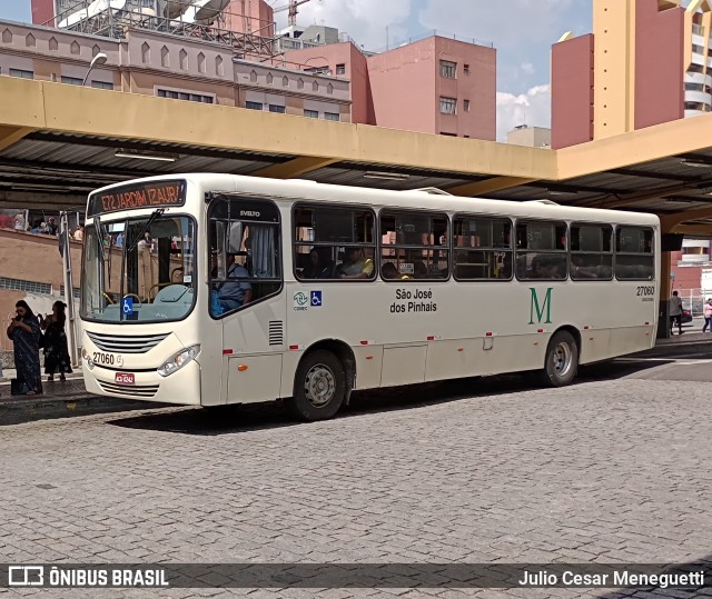 Viação Graciosa 27060 na cidade de Curitiba, Paraná, Brasil, por Julio Cesar Meneguetti. ID da foto: 12055714.
