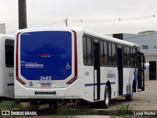 ATT - Atlântico Transportes e Turismo 2463 na cidade de Vitória da Conquista, Bahia, Brasil, por Luygi Rocha. ID da foto: 12055479.