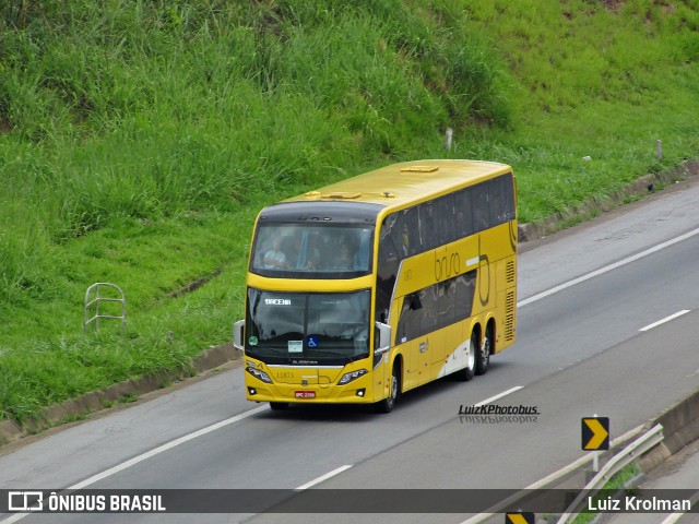 Brisa Ônibus 11871 na cidade de Juiz de Fora, Minas Gerais, Brasil, por Luiz Krolman. ID da foto: 12057699.