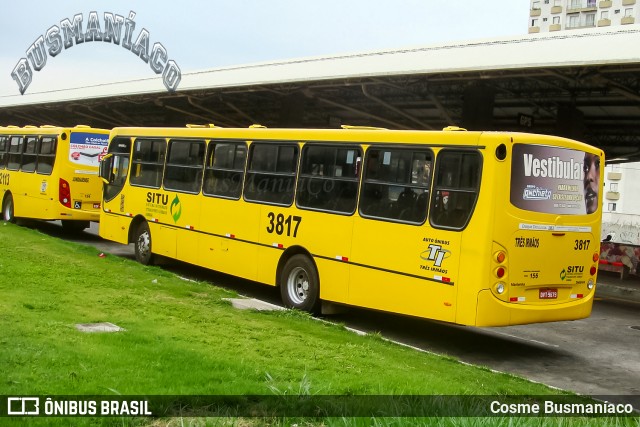 Auto Ônibus Três Irmãos 3817 na cidade de Jundiaí, São Paulo, Brasil, por Cosme Busmaníaco. ID da foto: 12056071.