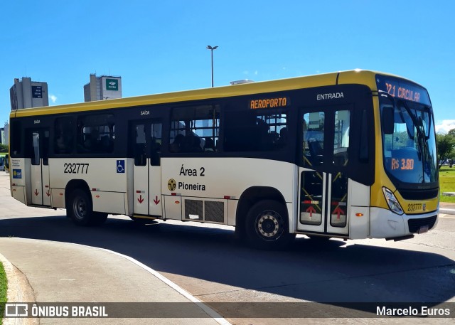 Viação Pioneira 232777 na cidade de Brasília, Distrito Federal, Brasil, por Marcelo Euros. ID da foto: 12057864.