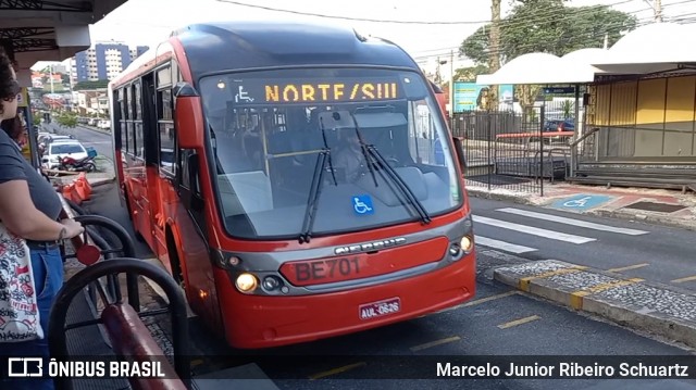 Transporte Coletivo Glória BE701 na cidade de Curitiba, Paraná, Brasil, por Marcelo Junior Ribeiro Schuartz. ID da foto: 12058238.