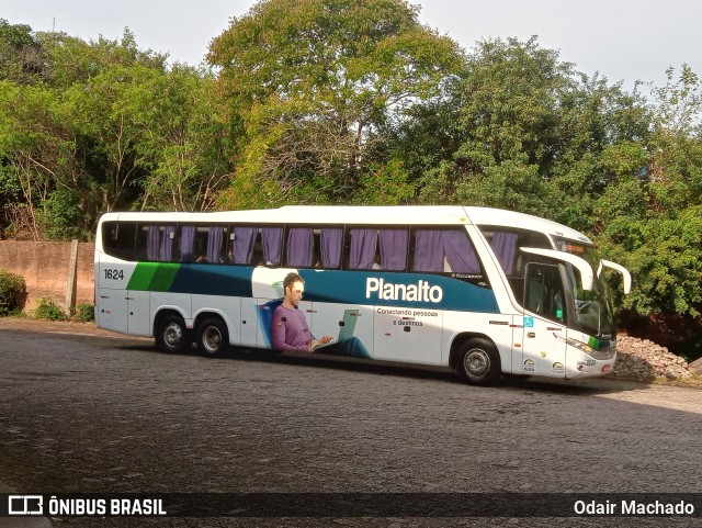 Planalto Transportes 1624 na cidade de Santa Maria, Rio Grande do Sul, Brasil, por Odair Machado. ID da foto: 12055960.