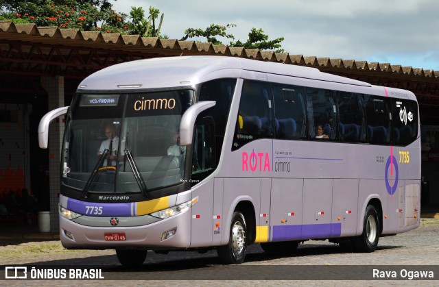 Rota Transportes Rodoviários 7735 na cidade de Vitória da Conquista, Bahia, Brasil, por Rava Ogawa. ID da foto: 12056383.