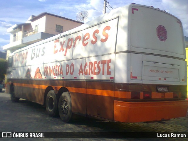 Auto Viação Princesa do Agreste Cargo Bus Express na cidade de Serra Talhada, Pernambuco, Brasil, por Lucas Ramon. ID da foto: 12056461.