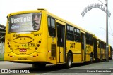 Auto Ônibus Três Irmãos 3417 na cidade de Jundiaí, São Paulo, Brasil, por Cosme Busmaníaco. ID da foto: :id.
