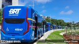 BRT Salvador 40047 na cidade de Salvador, Bahia, Brasil, por Marcos Oliveira. ID da foto: :id.