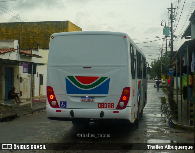 Transnacional Transportes Urbanos 08066 na cidade de Natal, Rio Grande do Norte, Brasil, por Thalles Albuquerque. ID da foto: 12058547.