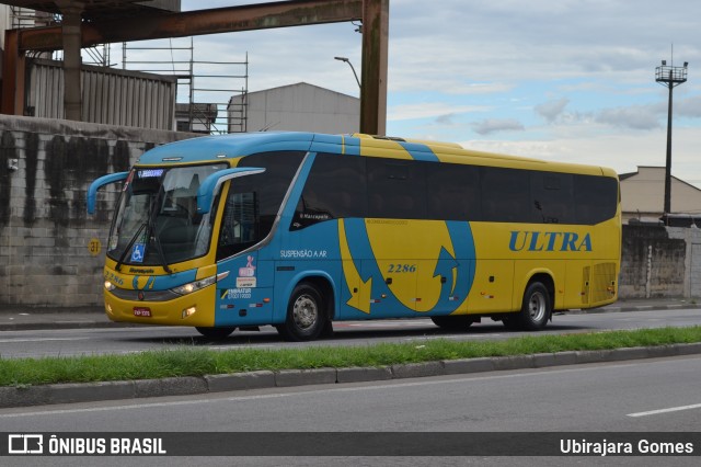 Viação Ultra 2286 na cidade de Santos, São Paulo, Brasil, por Ubirajara Gomes. ID da foto: 12058884.