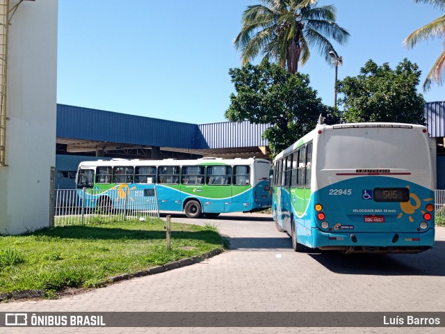Nova Transporte 22945 na cidade de Serra, Espírito Santo, Brasil, por Luís Barros. ID da foto: 12060327.