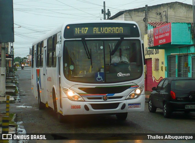 Transnacional Transportes Urbanos 08066 na cidade de Natal, Rio Grande do Norte, Brasil, por Thalles Albuquerque. ID da foto: 12058546.