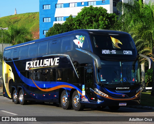 Exclusive Transportes Viagens e Turismo 24000 na cidade de Aparecida, São Paulo, Brasil, por Adailton Cruz. ID da foto: 12058866.