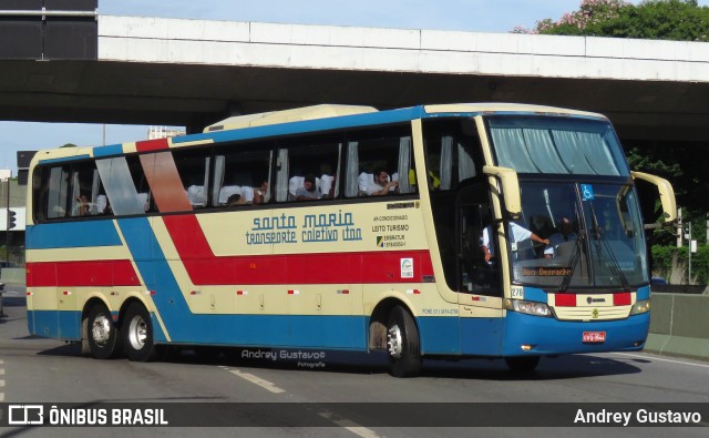 Transporte Coletivo Santa Maria 276 na cidade de Belo Horizonte, Minas Gerais, Brasil, por Andrey Gustavo. ID da foto: 12060527.