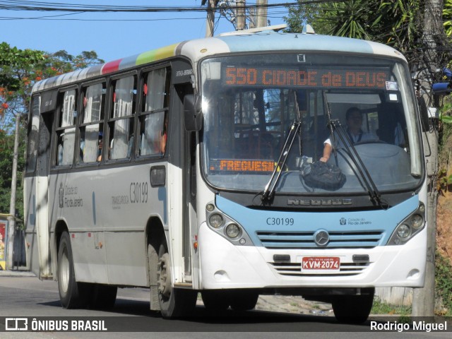 Transportes Futuro C30199 na cidade de Rio de Janeiro, Rio de Janeiro, Brasil, por Rodrigo Miguel. ID da foto: 12059203.