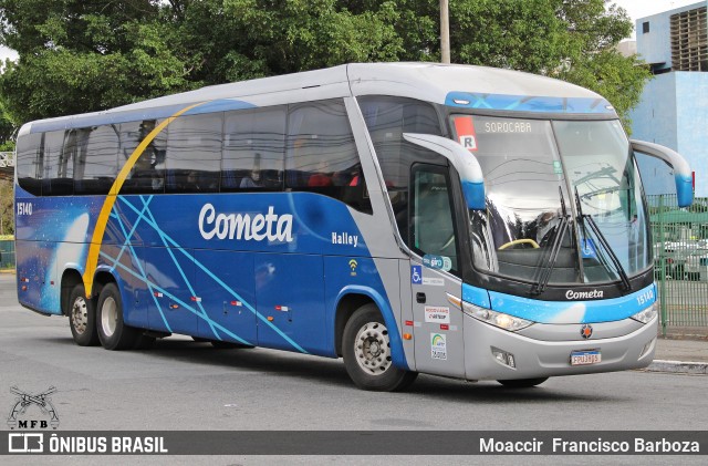 Viação Cometa 15140 na cidade de São Paulo, São Paulo, Brasil, por Moaccir  Francisco Barboza. ID da foto: 12059039.