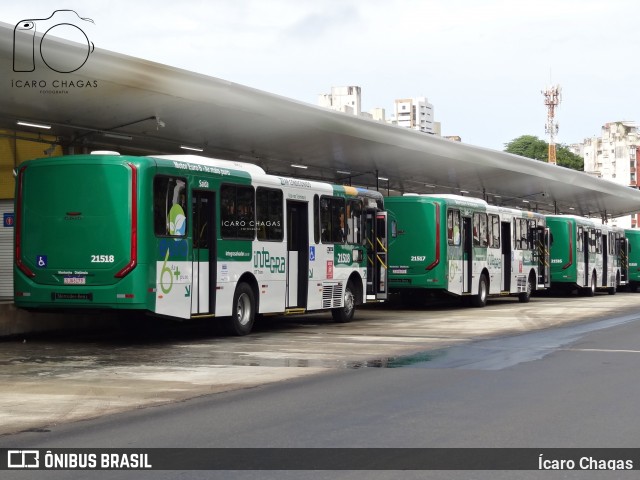 OT Trans - Ótima Salvador Transportes 21518 na cidade de Salvador, Bahia, Brasil, por Ícaro Chagas. ID da foto: 12059218.