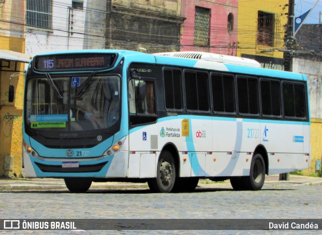 Aliança Transportes Urbanos 21727 na cidade de Fortaleza, Ceará, Brasil, por David Candéa. ID da foto: 12058914.
