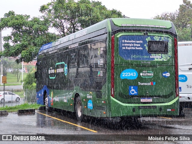 Nova Transporte 22343 na cidade de Serra, Espírito Santo, Brasil, por Moisés Felipe Silva. ID da foto: 12058321.