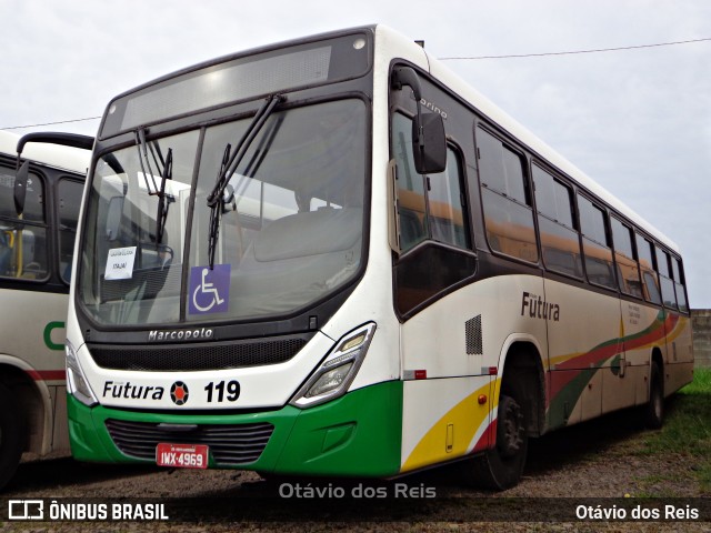 Viação Futura 119 na cidade de Novo Hamburgo, Rio Grande do Sul, Brasil, por Otávio dos Reis . ID da foto: 12060506.
