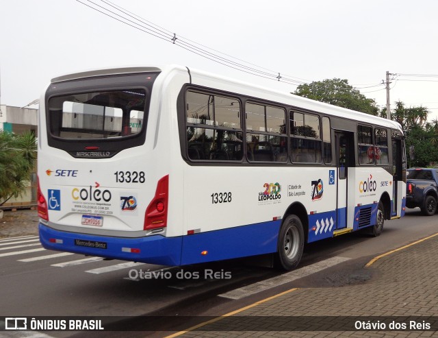 Empresa de Transporte Sete de Setembro 13328 na cidade de São Leopoldo, Rio Grande do Sul, Brasil, por Otávio dos Reis . ID da foto: 12060328.