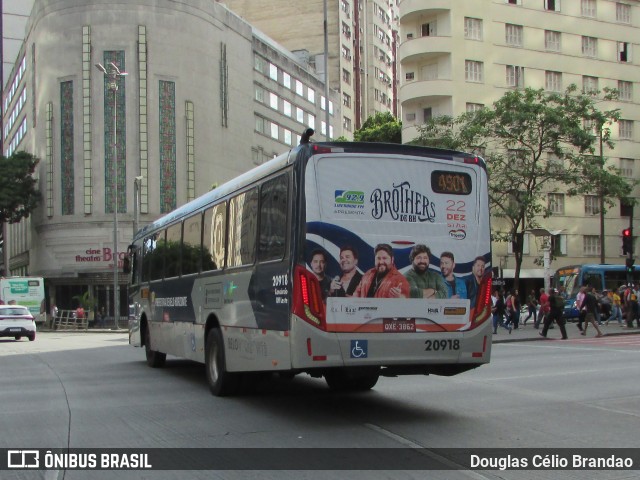Viação Globo 20918 na cidade de Belo Horizonte, Minas Gerais, Brasil, por Douglas Célio Brandao. ID da foto: 12060172.