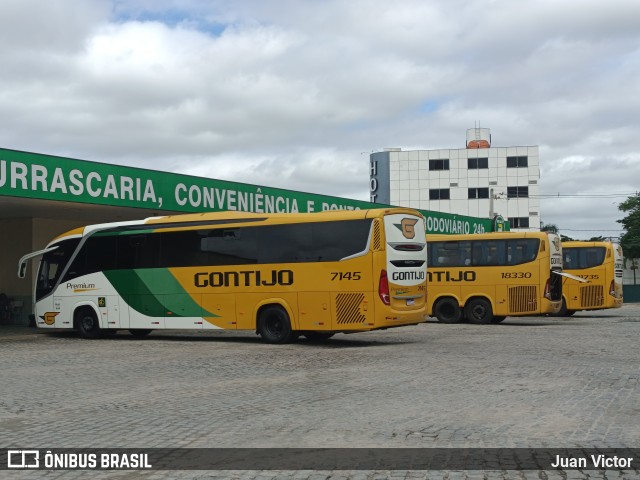Empresa Gontijo de Transportes 7145 na cidade de Eunápolis, Bahia, Brasil, por Juan Victor. ID da foto: 12059692.
