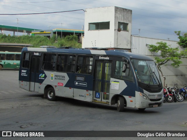 São Cristóvão Transportes 40887 na cidade de Sabará, Minas Gerais, Brasil, por Douglas Célio Brandao. ID da foto: 12060393.