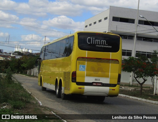 Viação Itapemirim 8855 na cidade de Caruaru, Pernambuco, Brasil, por Lenilson da Silva Pessoa. ID da foto: 12060249.