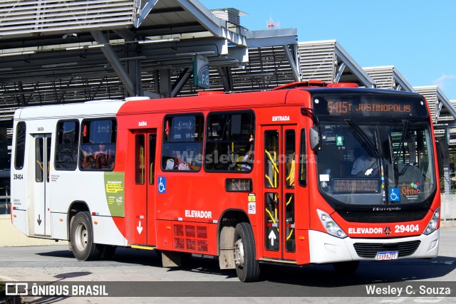 Transbus Transportes > Gávea Transportes 29404 na cidade de Ribeirão das Neves, Minas Gerais, Brasil, por Wesley C. Souza. ID da foto: 12060160.