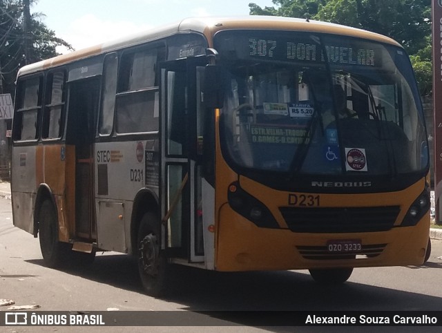 STEC - Subsistema de Transporte Especial Complementar D-231 na cidade de Lauro de Freitas, Bahia, Brasil, por Alexandre Souza Carvalho. ID da foto: 12059136.
