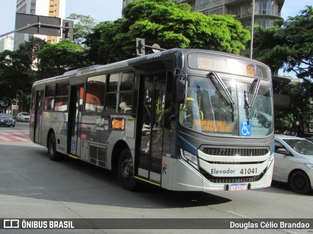 São Cristóvão Transportes 41041 na cidade de Belo Horizonte, Minas Gerais, Brasil, por Douglas Célio Brandao. ID da foto: 12060163.