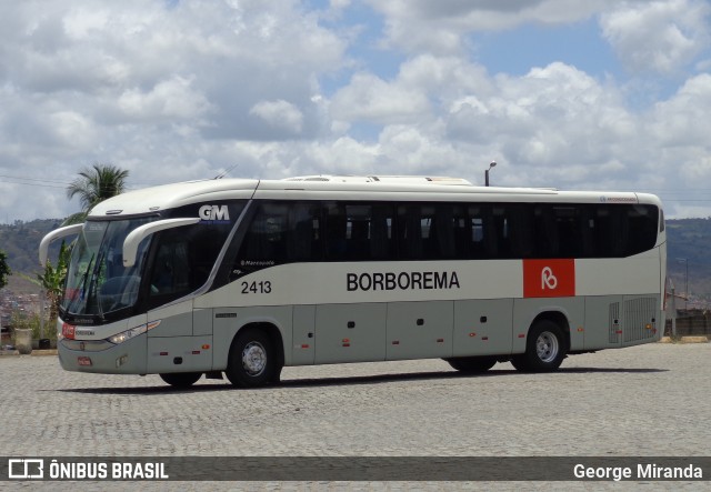 Borborema Imperial Transportes 2413 na cidade de Recife, Pernambuco, Brasil, por George Miranda. ID da foto: 12060277.